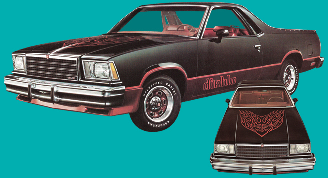 1978-82 GMC DIABLO Exterior Decals