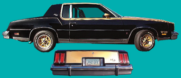 1979 Hurst/Olds Exterior Decals
