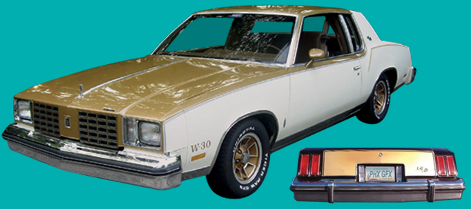 1980 Olds 442 Exterior Decals