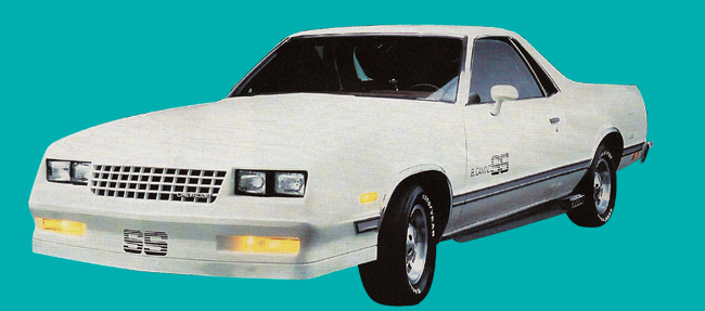 1984-87 EL CAMINO SS Exterior Decals
