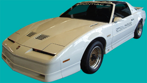 1989 TTA Pace Car Door Exterior Decals