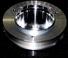Billet Stock Style Aluminum Crank Pulley