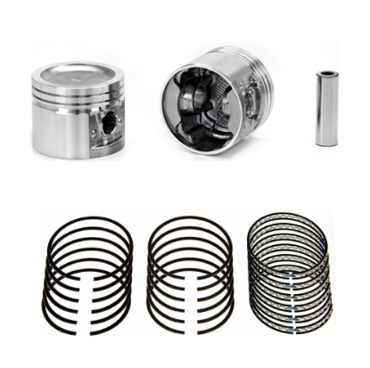Sealed Power Performance Piston Ring Sets E434K30 and Silv-O-Lite Hypereutectic Pistons 1735H.030