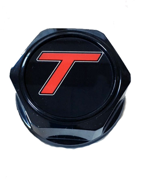 Turbo T Center Cap Inlay, with Hex Center Cap with Snap Ring