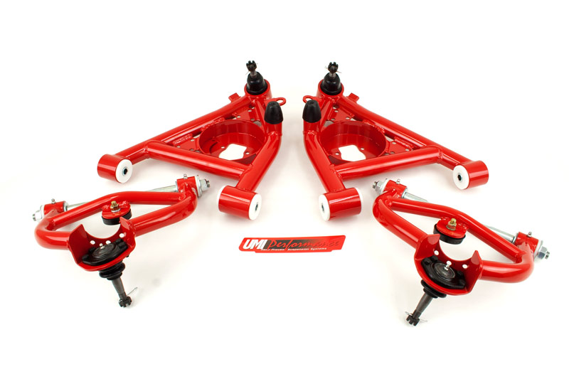 82-03 S10/S15 Front A-Arm Kit Delrin Bushings Stand Upper 303233