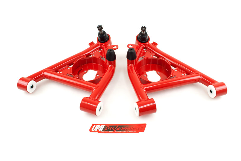82-03 S-10/S-15 Tubular Front Lower A-Arms, Delrin Bushings 3832