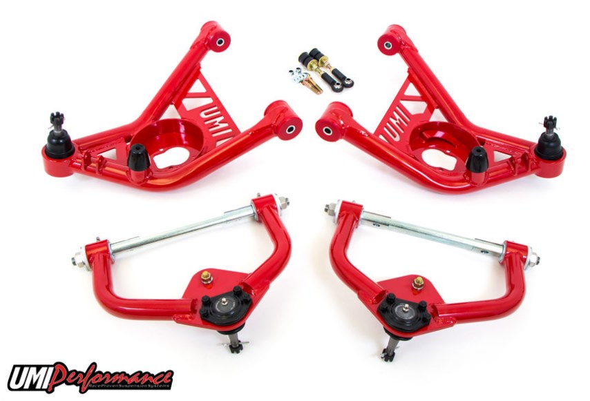 70-81 F-Body Camaro Firebird Tubular Upper and Lower A-arm Kit