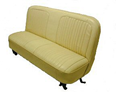 Chevrolet Truck 1967-1972 Standard Cab Bench Seat - Dk. Saddle  with 014MSandstone Regal Velour
