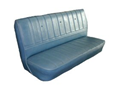 Chevrolet Truck 1973-1980 Standard Cab Non-Folding Back Rest Front Bench Seat - Medium Grey