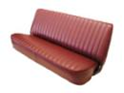 1981-87 Chevrolet Truck Standard Bench Seat Covers - Black Madrid with 898L Silver Velour