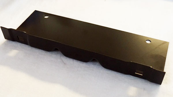 Grand National WO-2 Front Bumper license Tag Bracket Black