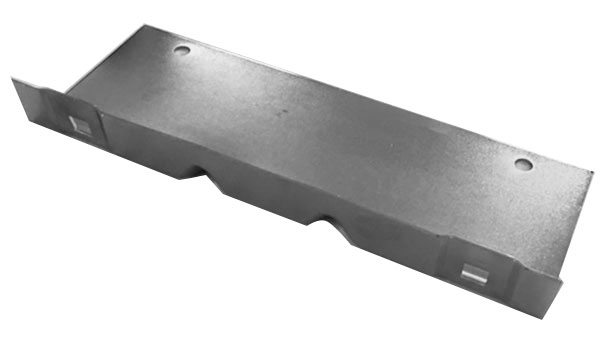 Buick Regal Front Bumper License Tag Bracket in Chrome