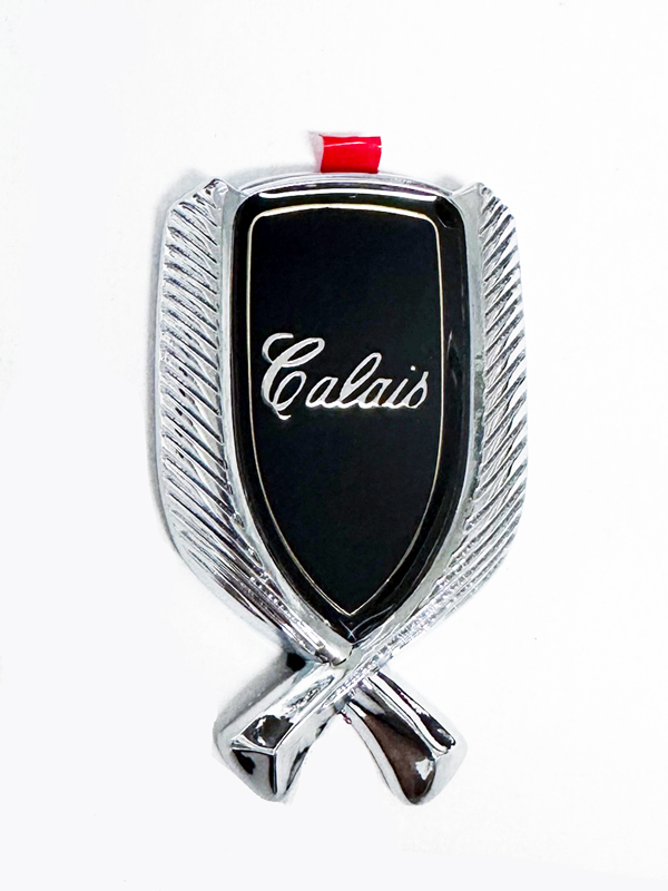 1978-84 Cutlass "Calais" Script Sail Panel Emblem, Black