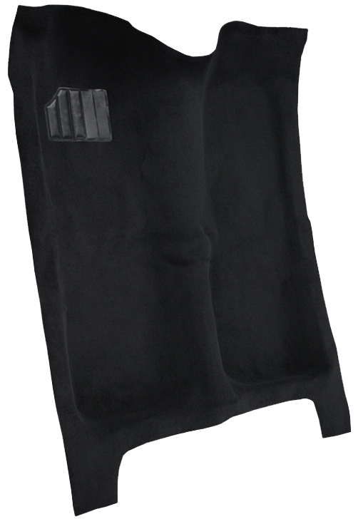 1978-1988 GBody 2 Door Interior Carpet with Standard Backing - Black