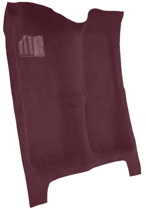 1978-1988 GBody 2 Door Interior Carpet with Standard Backing - Maple Red