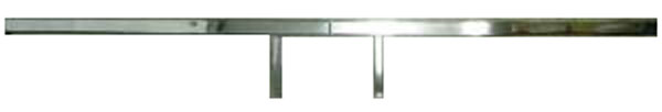 84-86 Monte Carlo CL front bumper cover chrome strip set