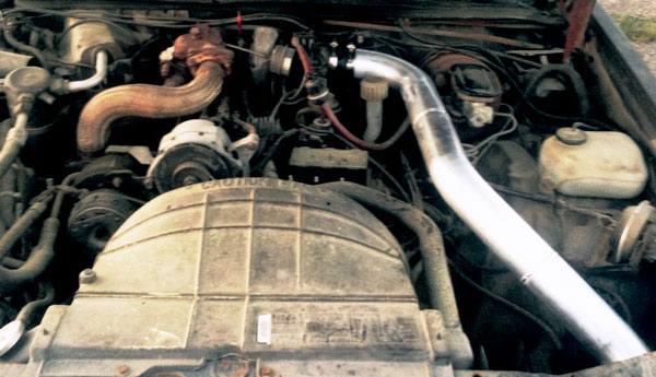 1984-85 3" Cold air intake