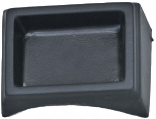 78-88 Monte Carlo, El Camino and Malibu black reproduction front console change tray