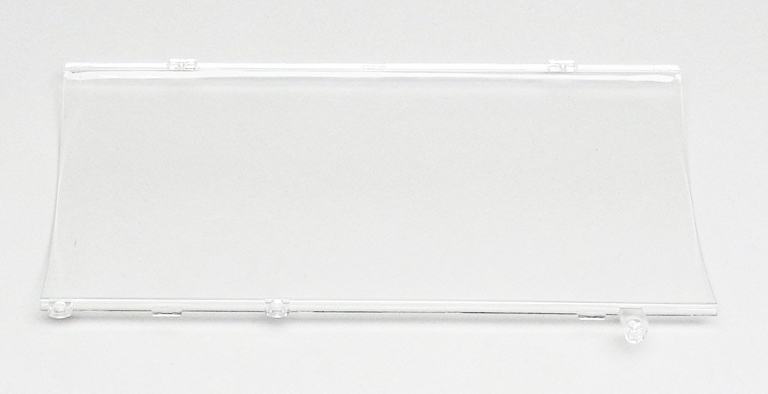 1978 - 1988 Monte Carlo SS El Camino Malibu Clear Dash Lens Cover, 1 Hole