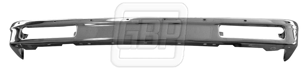 78-87 El Camino Malibu Chrome Rear Bumper w/impact strips