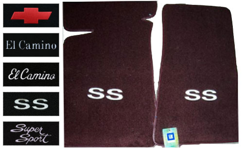 El Camino New Floor Mats ACC Brand