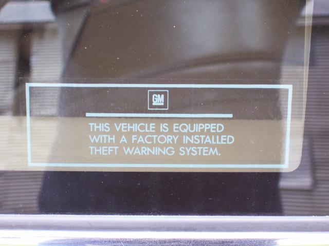 Turbo Buick Quarter Window Alarm Sticker Label Decal
