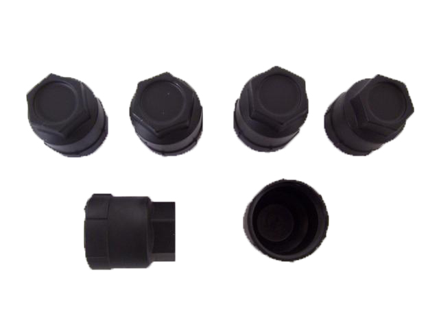 GNX / TTA / GTA  Black Plastic Lug Nut Covers