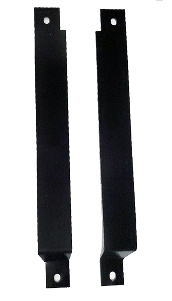 84-87 Buick Regal Grand National Front Header Panel Support Bracket Steel Pair