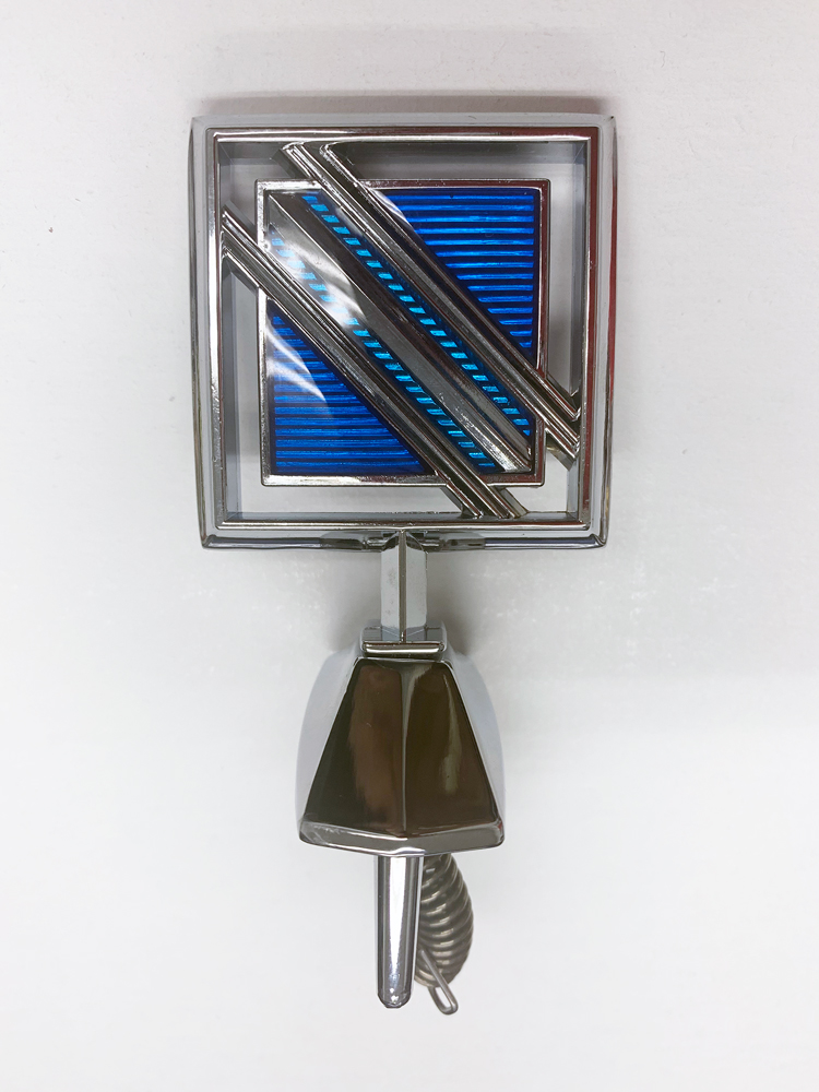 81-83 Regal Limited Somerset Header Panel Hood Ornament Emblem Repro GM 25502680
