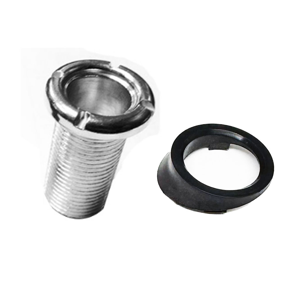 81-87 Oldsmobile Cutlass Power Antenna Nut / Bezel Combo (Chrome)
