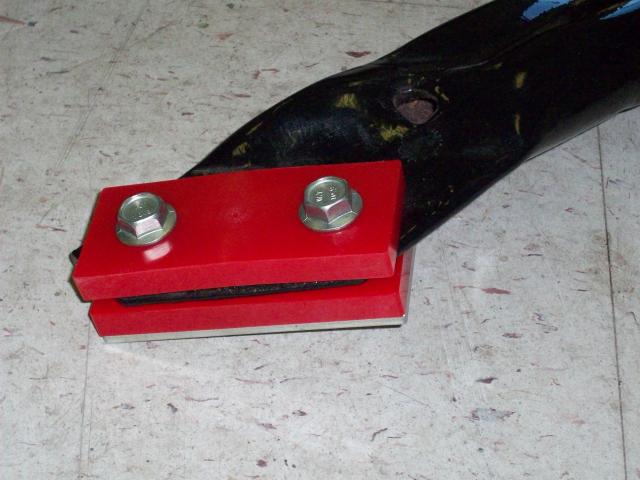 Heavy Duty 2004R Poly Transmission Crossmember Mount and Bracket