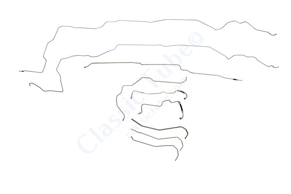 1986-87 Grand National Turbo Buick 9 piece fuel line set