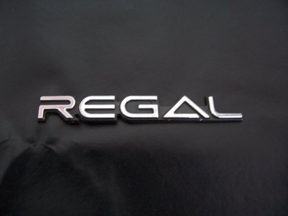 1984 -87 Buick REGAL Quarter Panel Emblem