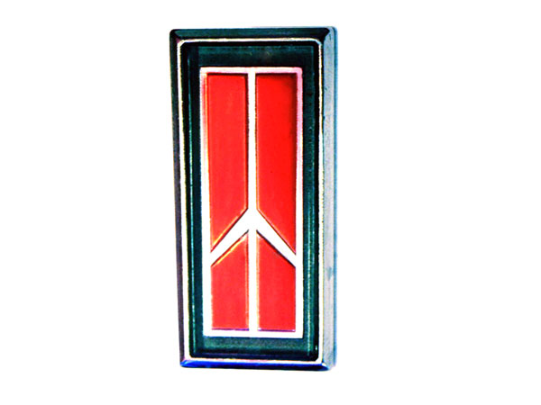 86-88 Olds Cutlass 442 Reproduction Taillight Lens Emblem with Self Adhesive Tape