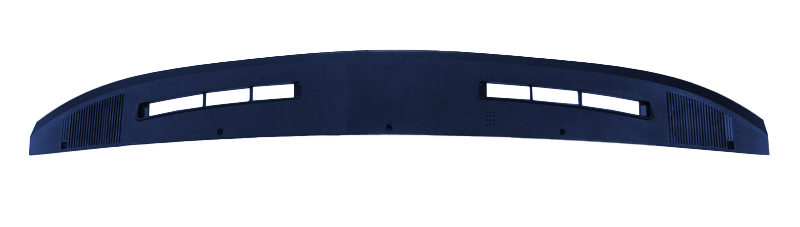 1978-87 Reproduction Upper Dash Speaker Bezel Panel Dark Blue