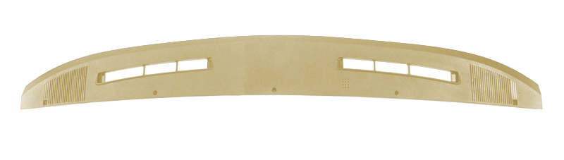 1978-87 Reproduction Upper Dash Speaker Bezel Panel Light Saddle Tan