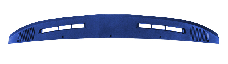 1978-87 Reproduction Upper Dash Speaker Bezel Panel Medium Blue