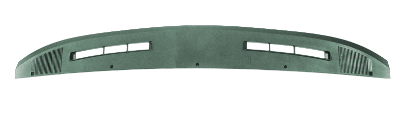 1978-87 Reproduction Upper Dash Speaker Bezel Panel Sage Green