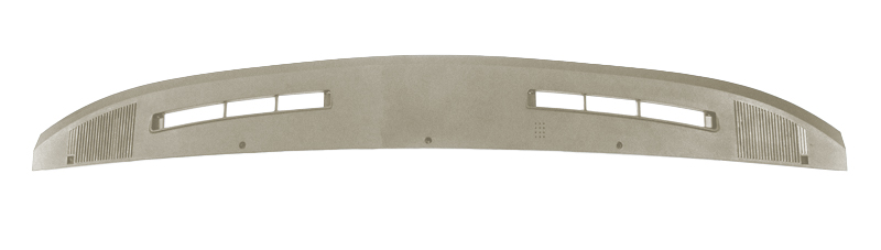 1978-87 Reproduction Upper Dash Speaker Bezel Panel Sand Gray