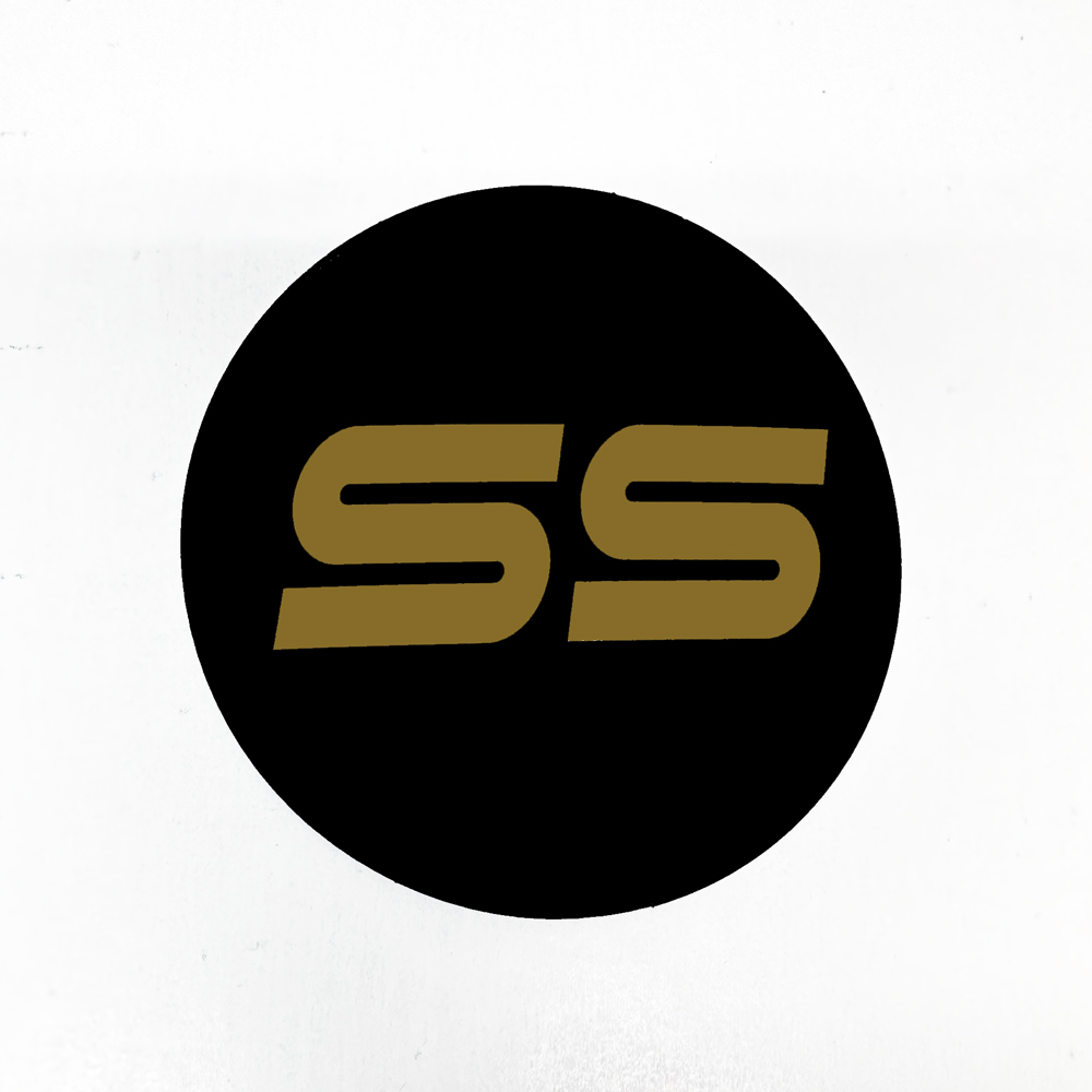 Monte Carlo "SS" Seat Trim Decal Set, Gold