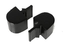 Energy Suspension Front Upper Frame Bump Stops BLACK