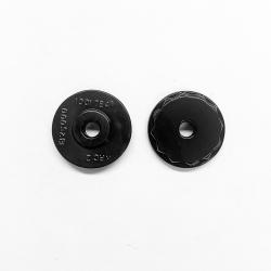 12 Point Manual Antenna Nut Black