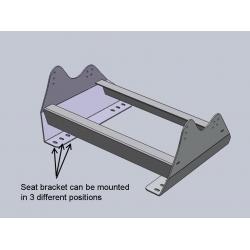 Kirkey Racing Seat Mounting Brackets Both Seats