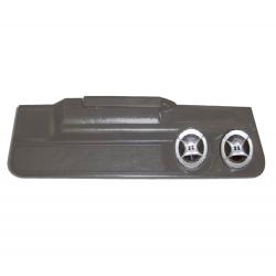 78-88 Dual Two Speaker Lower Door Panel Set 1589 Gray