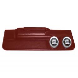 78-88 Dual Two Speaker Lower Door Panel Set 1593 Red