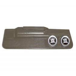 78-88 Dual Two Speaker Lower Door Panel Set 1595 Sand Gray