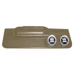 78-88 Dual Two Speaker Lower Door Panel Set 1596 Tan