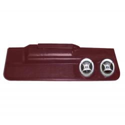 78-88 Dual Two Speaker Lower Door Panel Set 1600 Maple Red