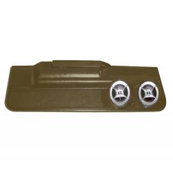 78-88 Dual Two Speaker Lower Door Panel Set 1601 Dark Saddle