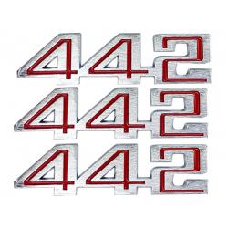1980 Set of 3 442 Emblems and Trunk GM 2505384